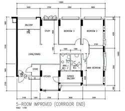 Blk 510 Serangoon North Avenue 4 (Serangoon), HDB 5 Rooms #561547561